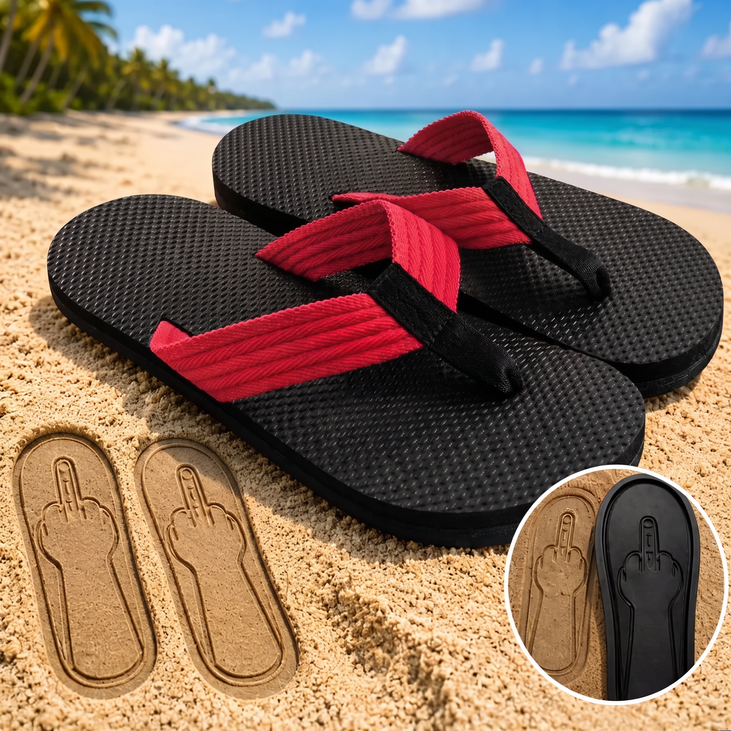 Chanclas de dedo graciosas