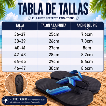 Chanclas de dedo graciosas