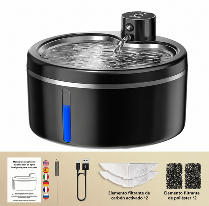 Fuente de Agua para Gatos Inalámbrica