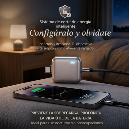 Adaptador de Carga Seguro (Tipo C)